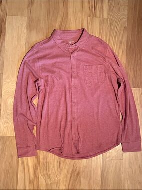 J. Crew Men's Button-Down Shirt in Heather Rose